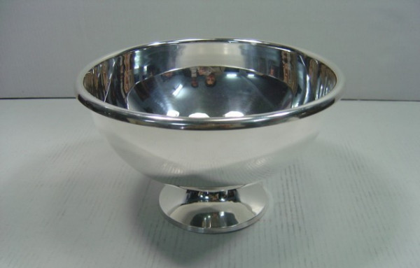 Image of Silver Plated Brass Bowl