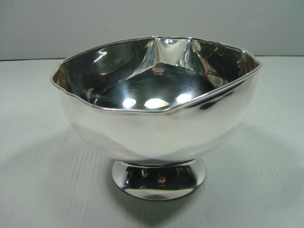 Image of Silver Plated Brass Bowl