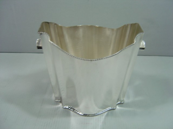 Image of Silver Plated Brass Wine Cooler
