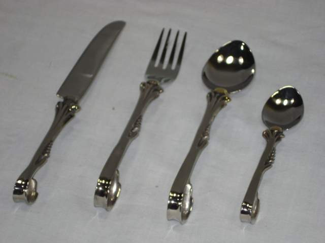 Nickel Plated Brass Cutlery Set