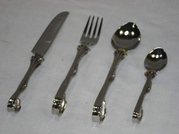Image of Nickel Plated Brass Cutlery Set