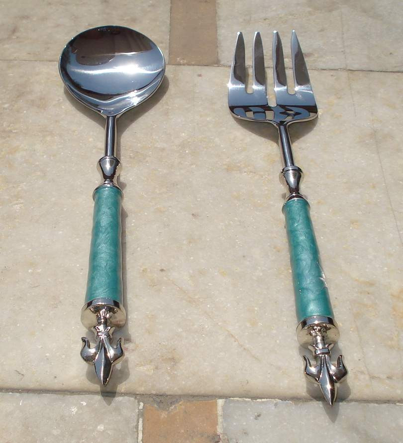 Stainless Steel Salad Serving Set