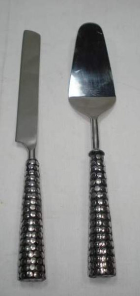 Image of Stainless Steel Cake Carving and Serving Set