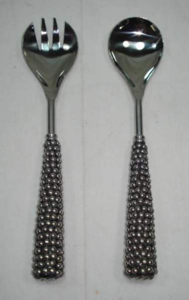 Image of Stainless Steel Salad Serving Set
