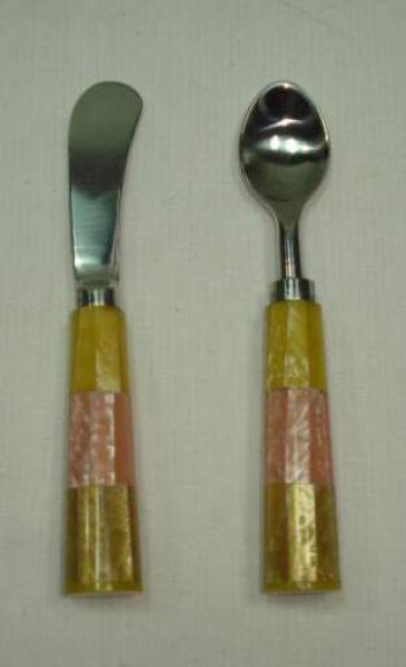 Image of Stainless Steel Butter Knife And Spoon Set