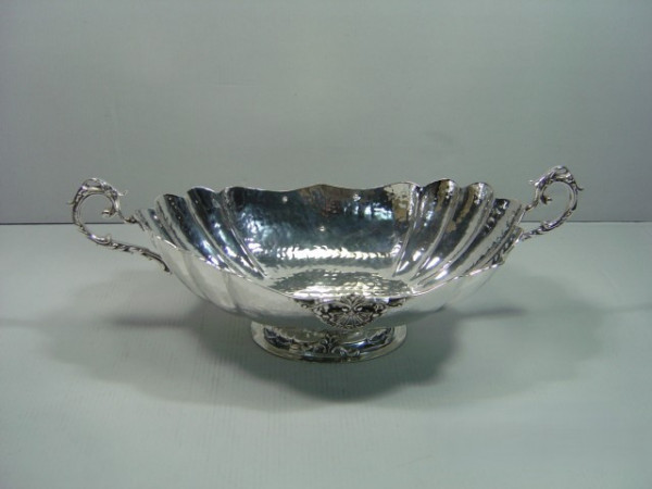 Image of Silver Plated Brass Dish