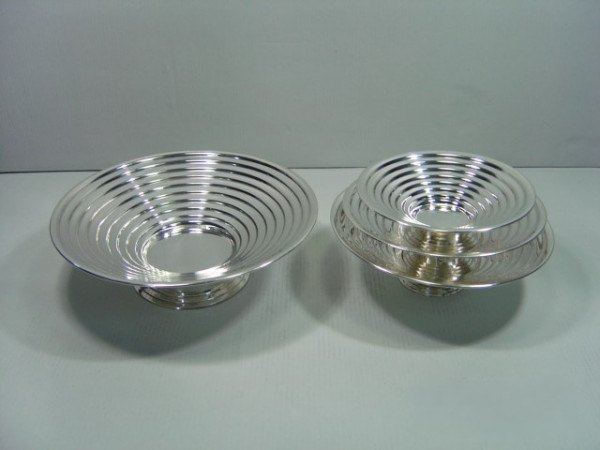 Image of Silver Plated Brass Bowl