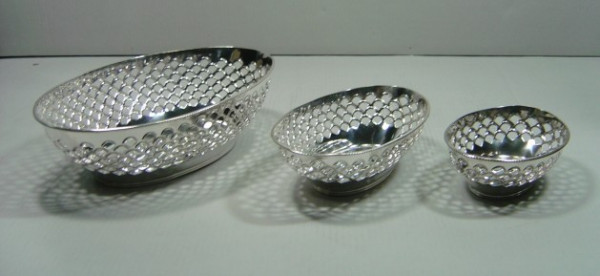 Image of Silver Plated Brass Bowl