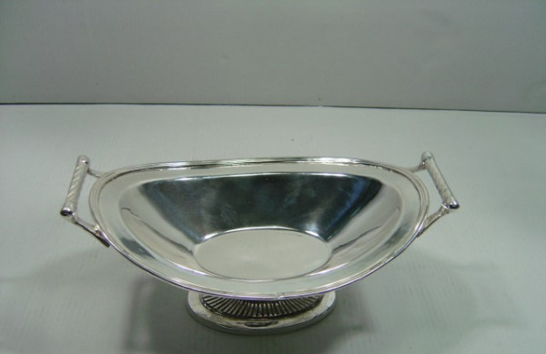 Image of Silver Plated Brass Dish
