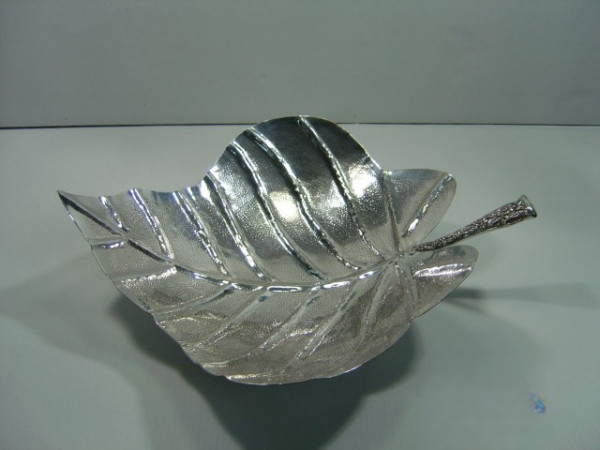 Image of Silver Plated Brass Dish