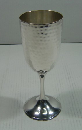 Silver Plated Brass Goblet