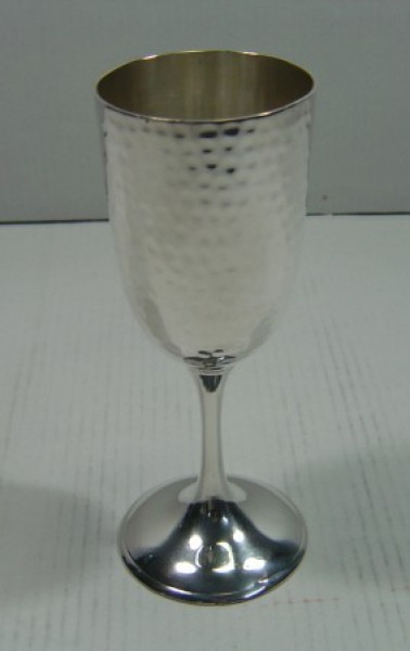 Image of Silver Plated Brass Goblet