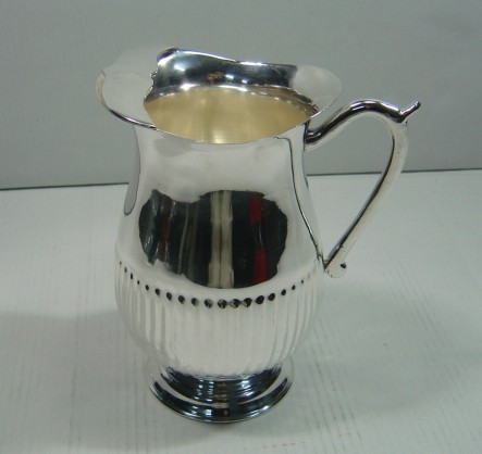 Silver Plated Brass Pitcher