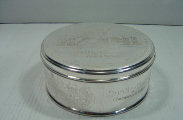 Image of Silver Plated Brass Jar