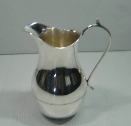 Silver Plated Brass Pitcher
