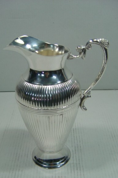 Silver Plated Brass Pitcher