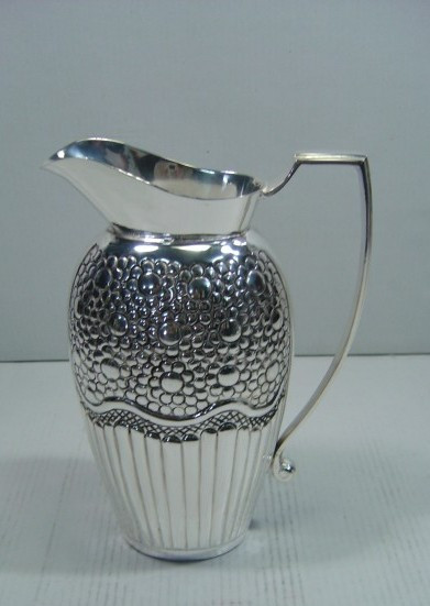 Silver Plated Brass Pitcher