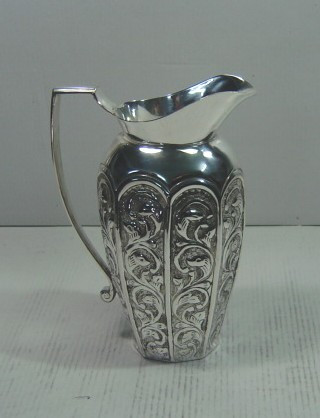 Silver Plated Brass Pitcher