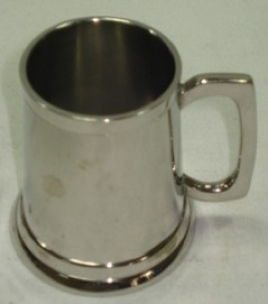 Image of Nickel Plated Brass Mug