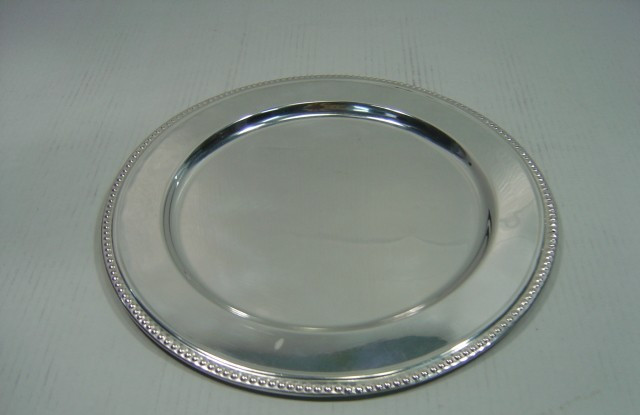 Silver Plated Brass Plate
