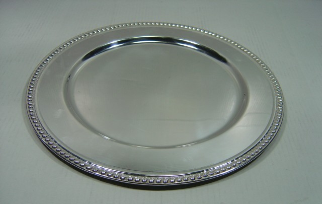 Silver Plated Brass Plate