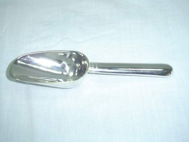 Silver Plated Brass Scoop