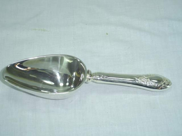 Image of Silver Plated Brass Scoop