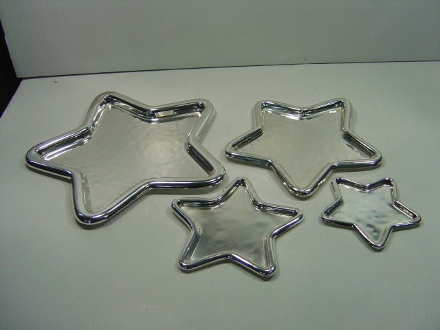 Silver Plated Brass Trivet