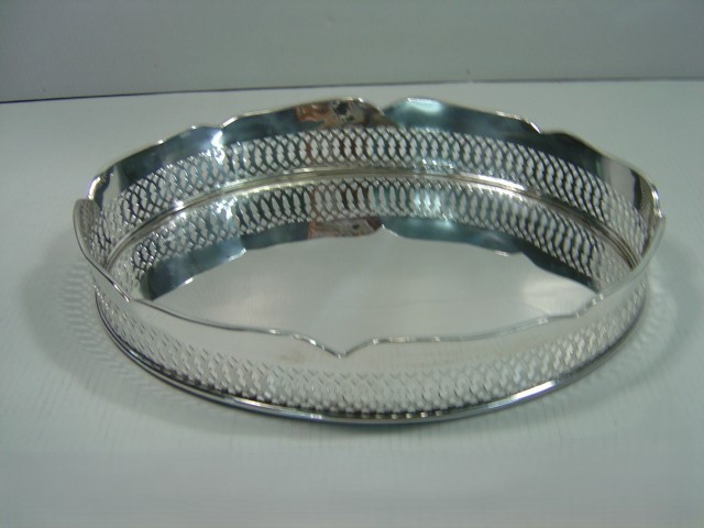 Silver Plated Brass Tray