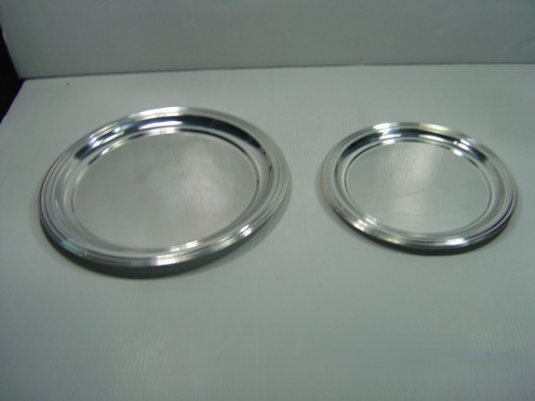 Image of Silver Plated Brass Plate