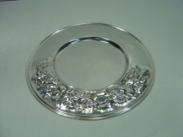 Silver Plated Brass Plate
