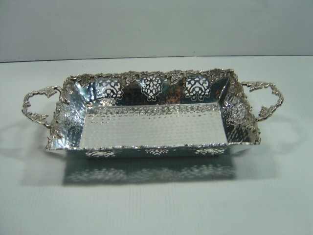 Silver Plated Brass Tray
