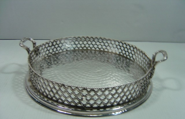 Silver Plated Brass Tray