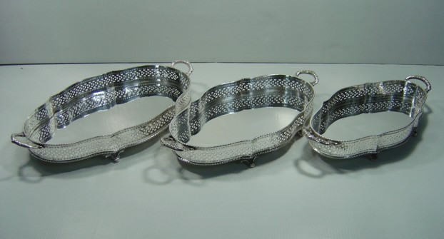 Silver Plated Brass Tray