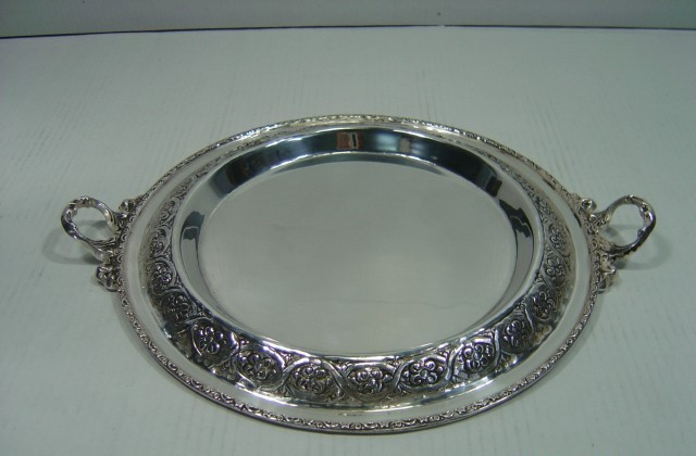 Silver Plated Brass Tray