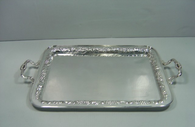 Silver Plated Brass Tray