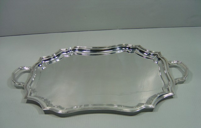 Silver Plated Brass Tray