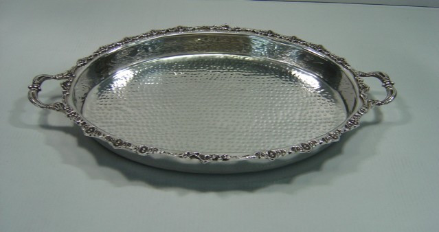 Silver Plated Brass Tray