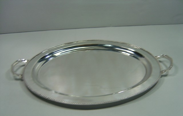 Silver Plated Brass Tray