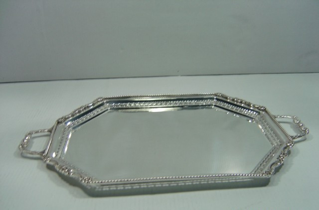 Silver Plated Brass Tray