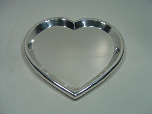 Image of Silver Plated Brass Tray