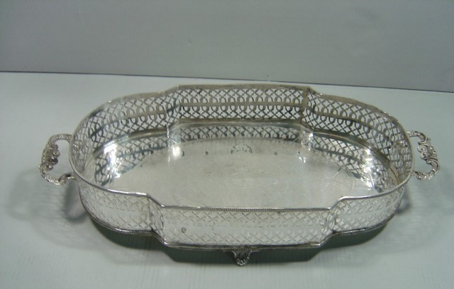 Silver Plated Brass Tray