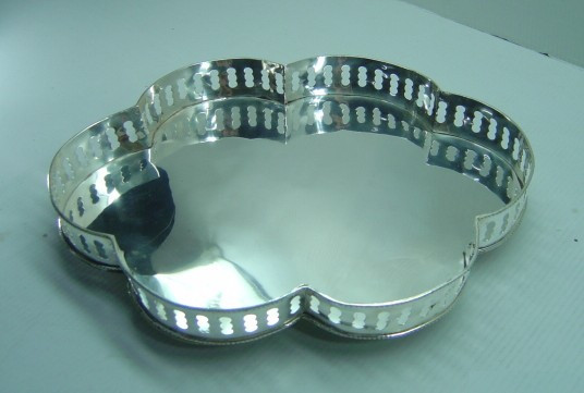 Silver Plated Brass Tray