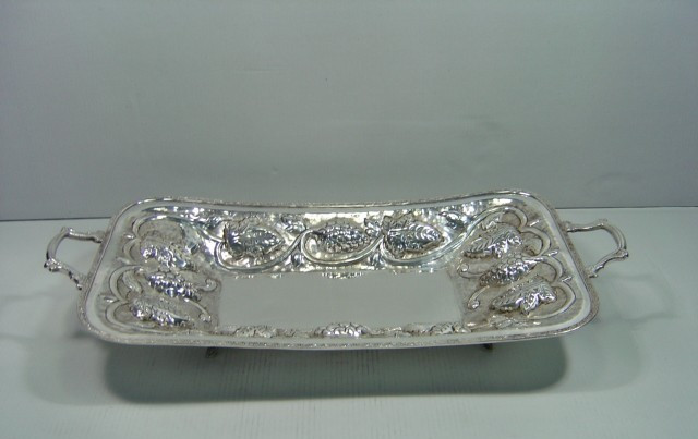 Silver Plated Brass Tray