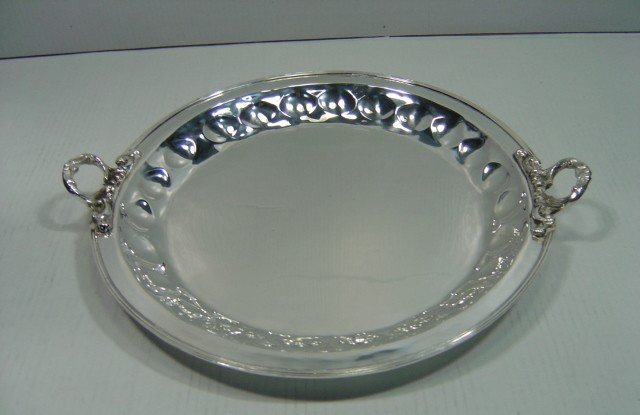 Silver Plated Brass Tray