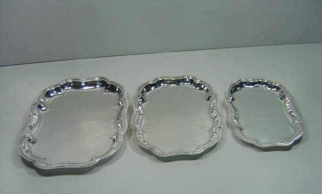 Silver Plated Brass Tray