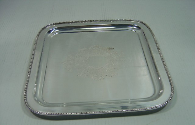 Silver Plated Brass Tray