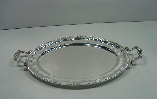 Silver Plated Brass Tray