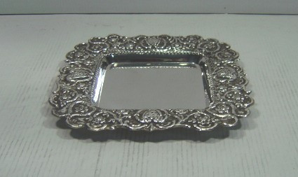 Silver Plated Brass Tray