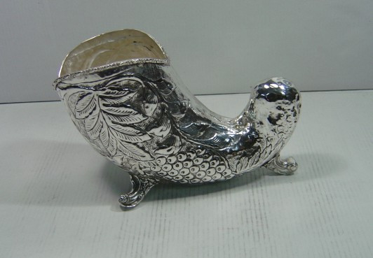 Silver Plated Brass Vase